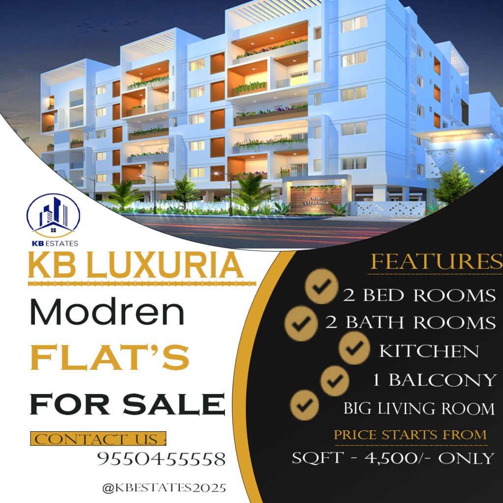 "KB Estates Luxuria - 2 & 3 BHK Luxury Apartments for Sale in Morampudi Highway